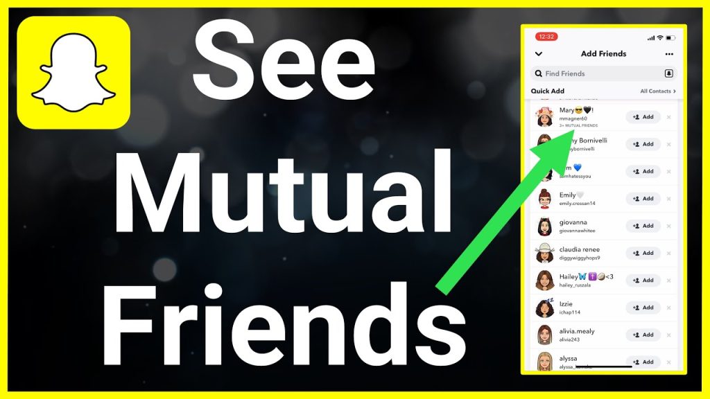 How to See Mutual Friends on Snapchat