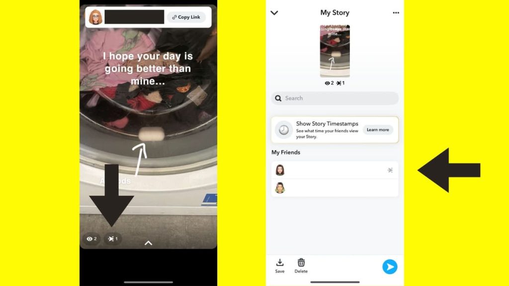 Who Screenshotted your Public Snapchat Story